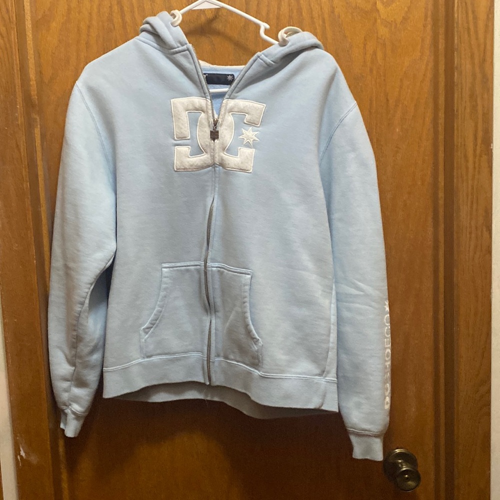 DC zip up sweatshirt